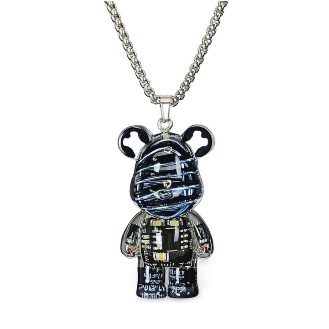 B2113 Robotic Bear Pendant: Sci-fi Cyberpunk Necklace - Etsy UK