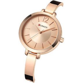 product_image_name-Curren-9012 Rose Gold Stainless Steel Analog Watch For Women-1