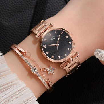 Women'S Fashion Casual Style Alloy Quartz Watch, Girl'S Birthday Present watches for women